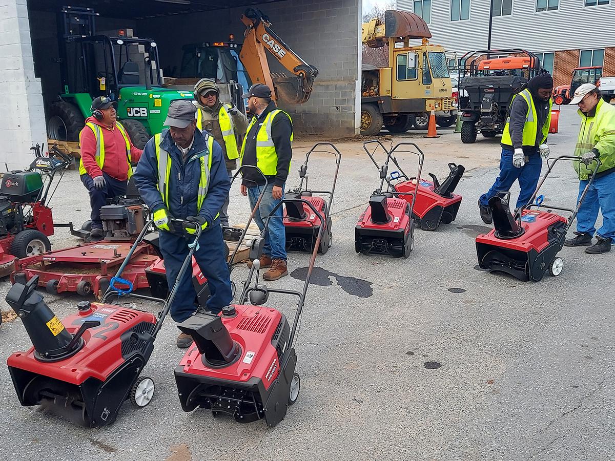 snow blowers