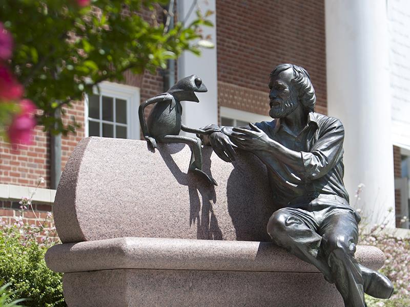 Henson statue