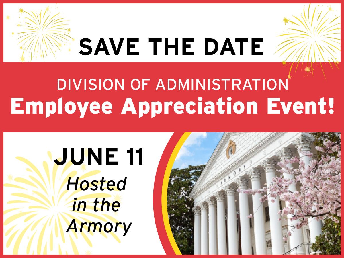 Save the date graphic