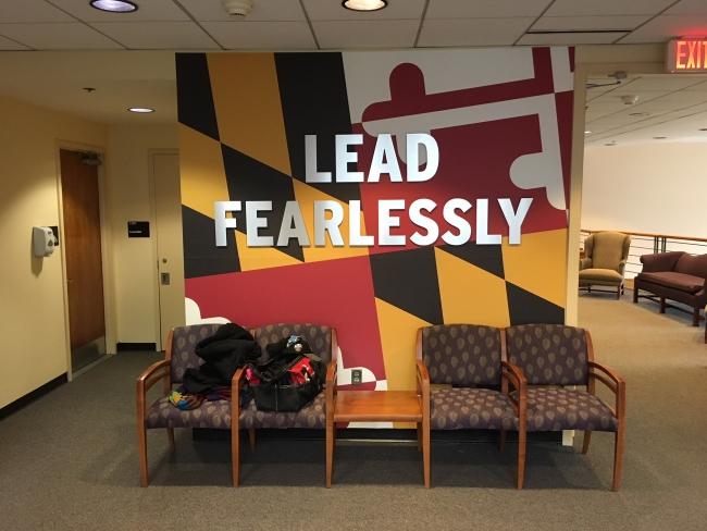 Lead Fearlessly Wall Sign