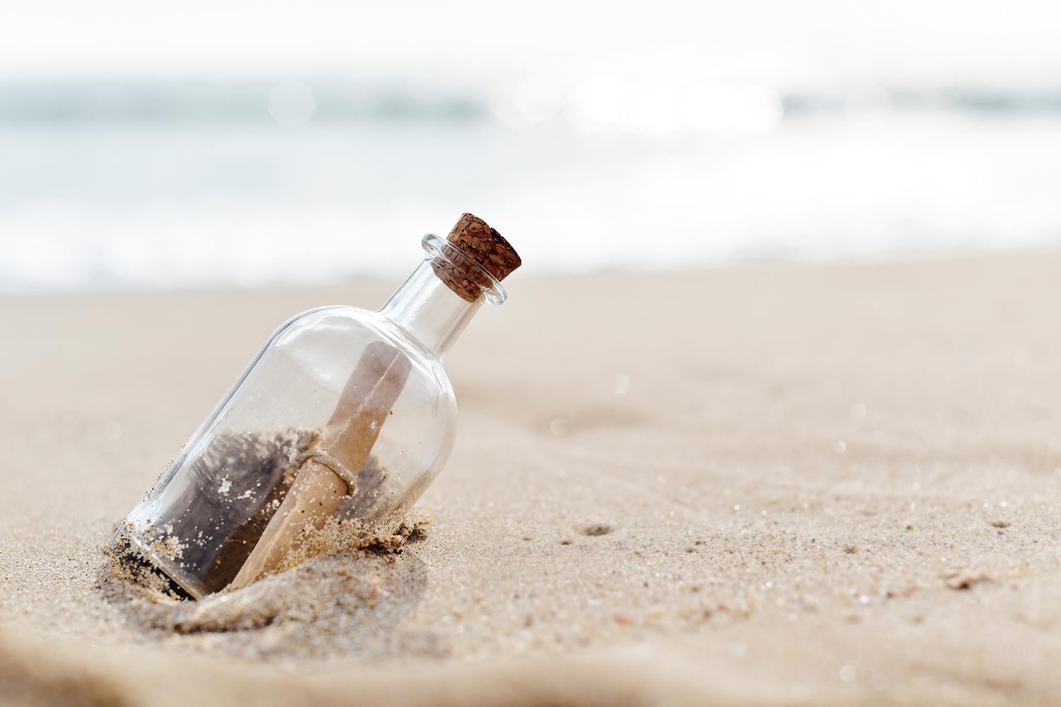 Photo: Message in Bottle