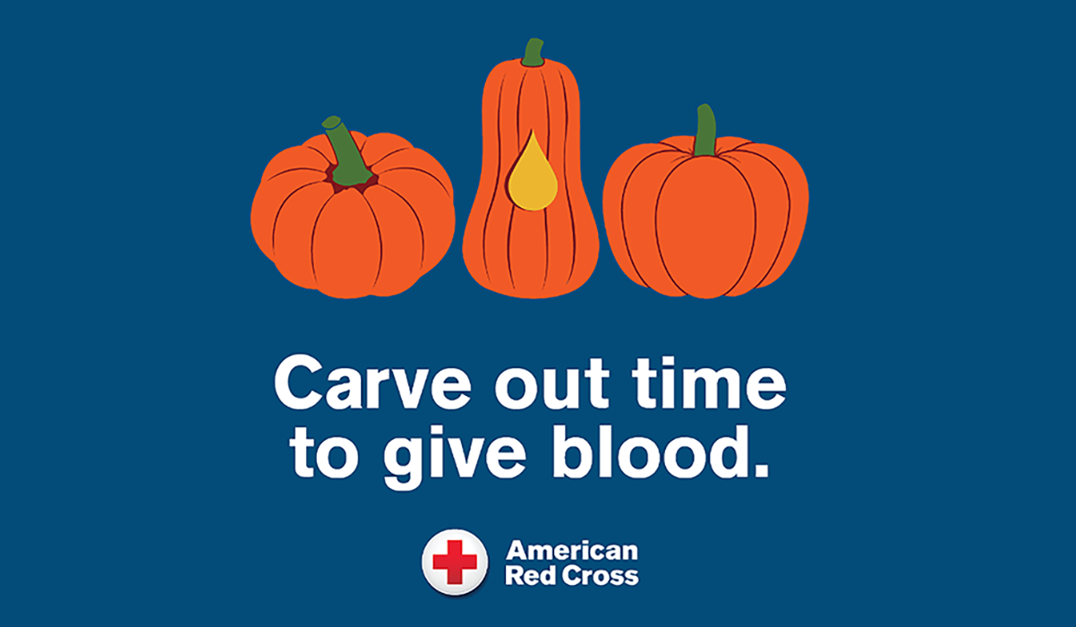 Carve out time to give blood