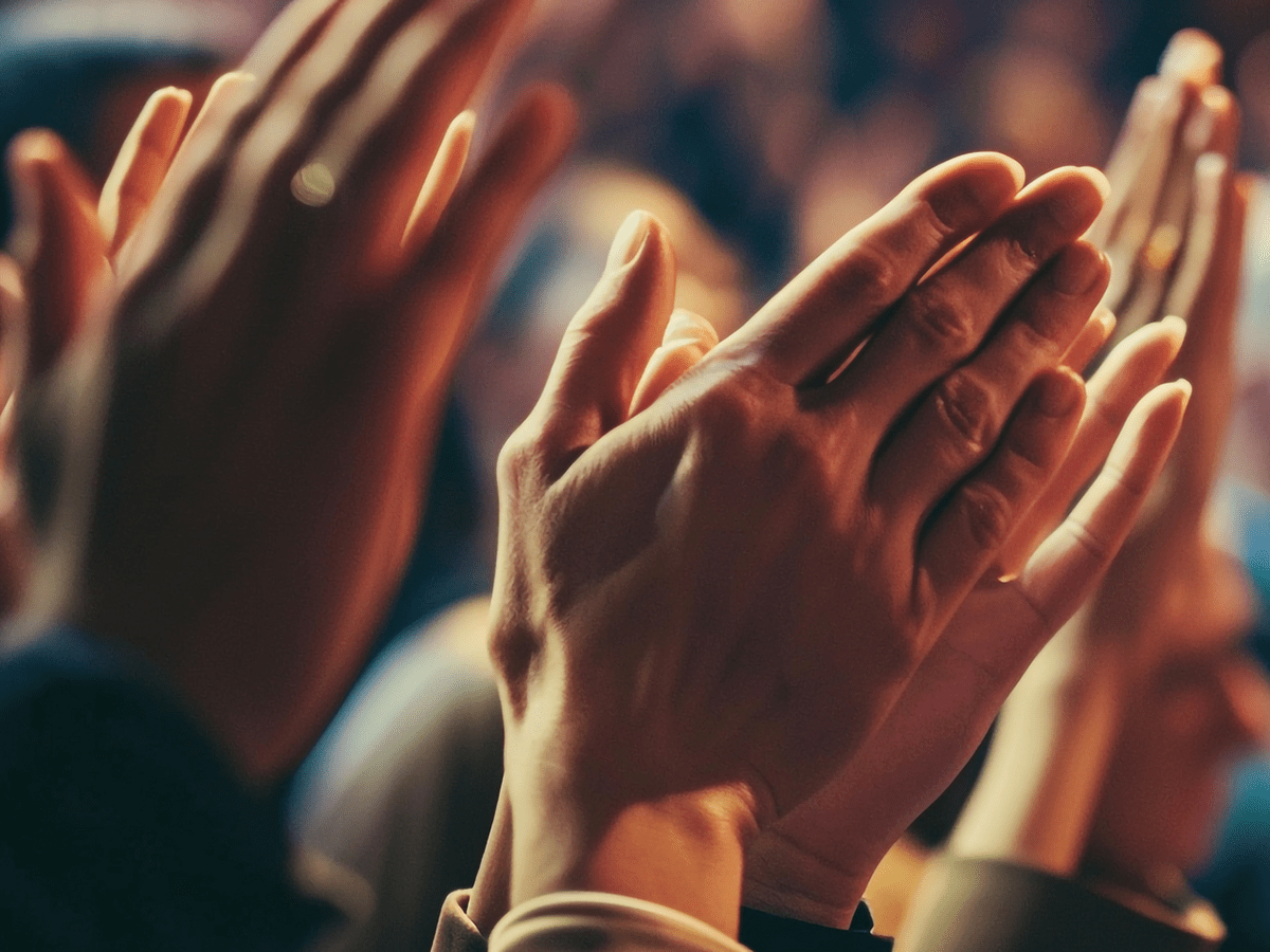 clapping hands