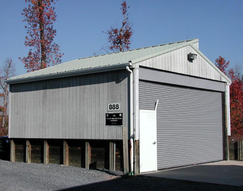 CRANE AQUACULTURE SUPPORT BUILDING